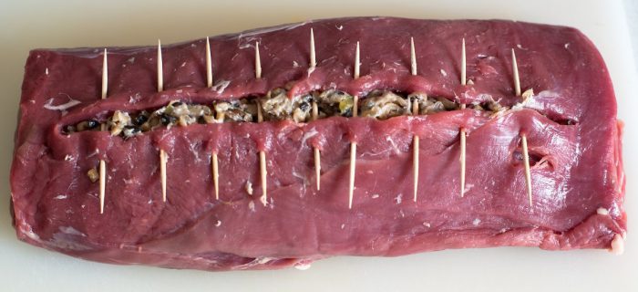 Stuffed Venison Loin