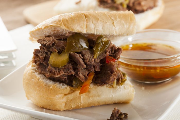 Pulled Venison Sandwich
