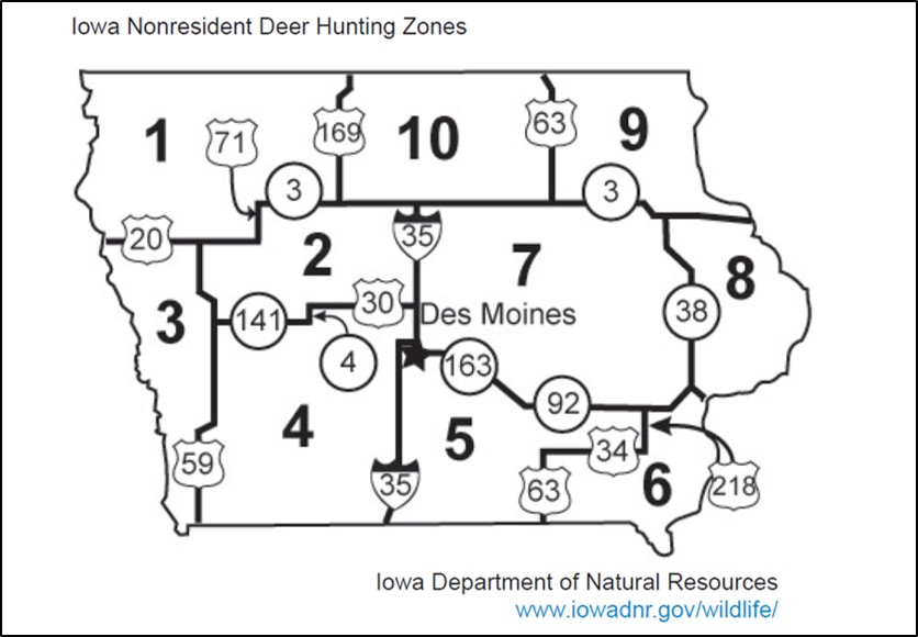 June 7th Deadline for Nonresidents to Apply for Iowa Deer Tag