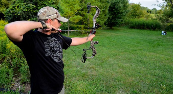 Shooting a Compound Bow