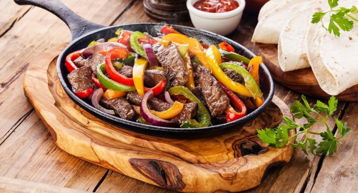 Venison Fajitas