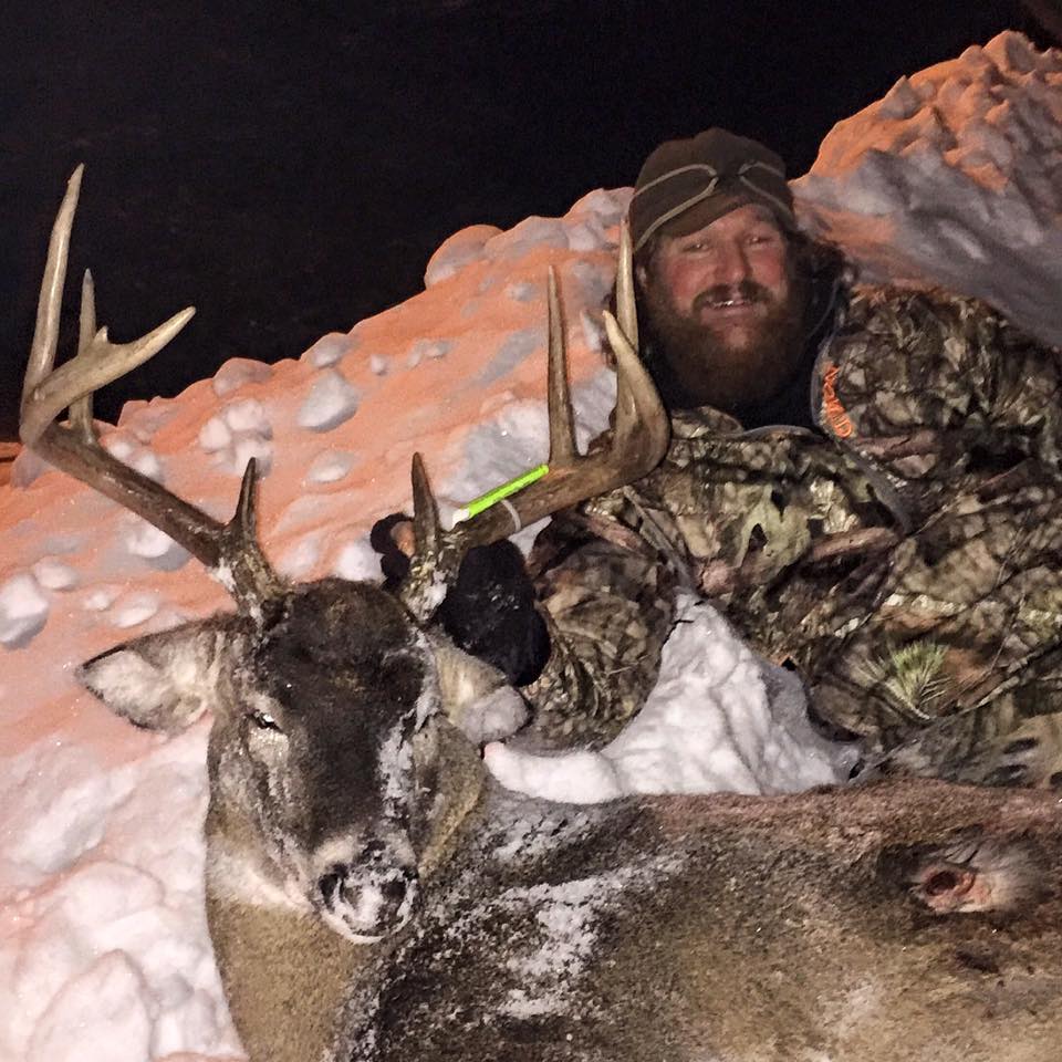 Jeremy Moore with Buck